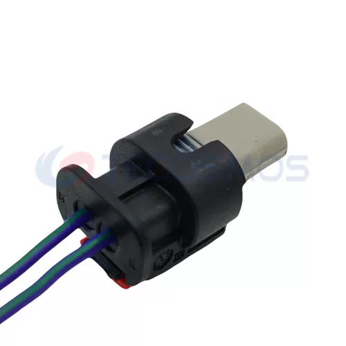 Auto Parts Car Horn Plug Connector Waterproof Shell Suitable for Tesla Female 2P 35126365 - image 5